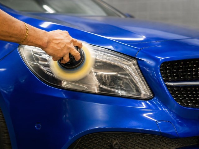 Más luz y más seguridad al volante: lijado y lacado de faros con polímero líquido en Ferrol